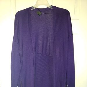 Worthington Purple Cardigan